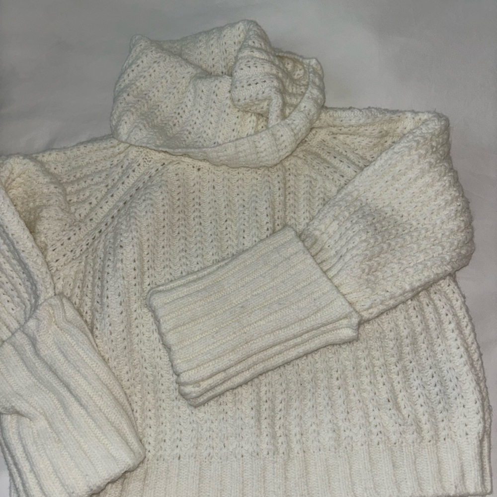 Soft Cream Knit Sweater